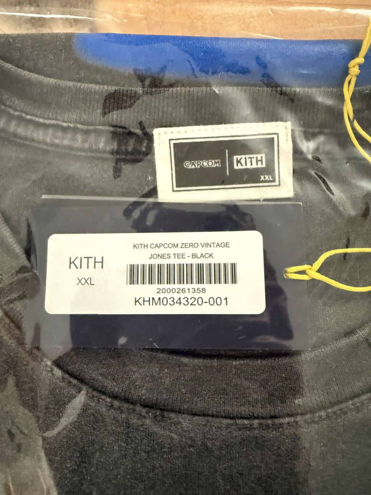 Kith Kith Marvel vs. Capcom Zero Vintage Tee Size XXL Black New🔥 Size US XXL / EU 58 / 5 - 7 Thumbnail