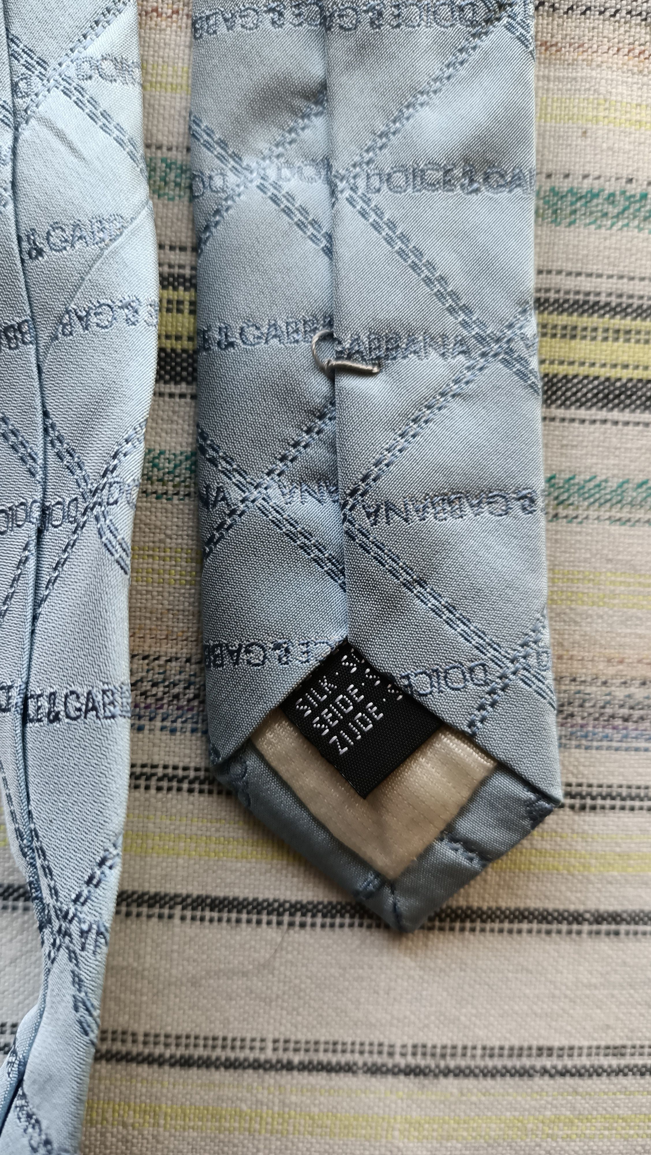 Dolce & Gabbana Monogram Dolce & Gabbana silk tie Size ONE SIZE - 5 Thumbnail