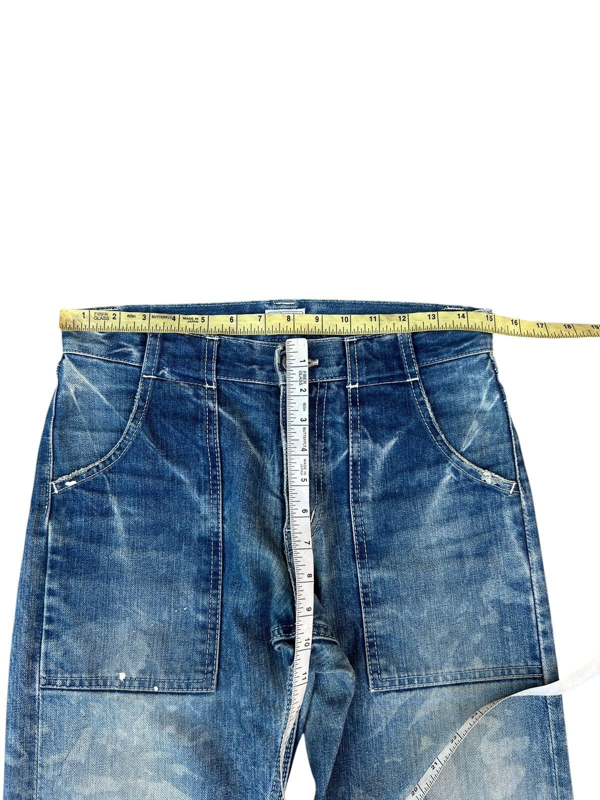 Eternal Distressed Mud Wash Stains Denim Eternal Japan Fatigue Jeans Size US 29 - 4 Thumbnail