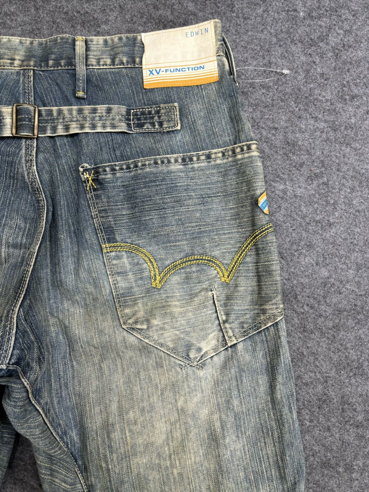 Edwin 💥EFunction💥Edwin Wide Curve Aging Style Denim F577 Size US 33 - 10 Thumbnail