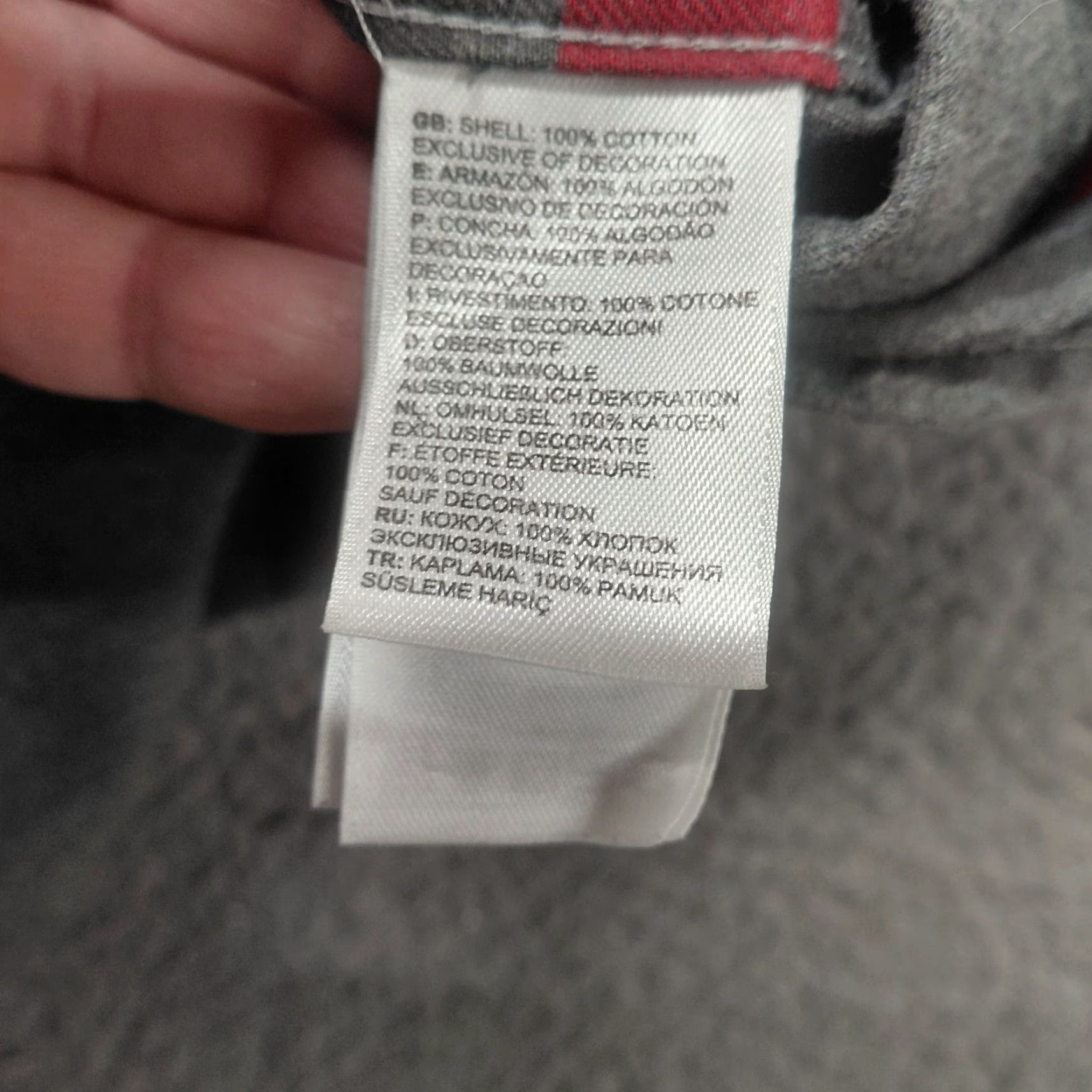 The North Face The North Face Mens Medium Gray Striped Approach Long Sleeve Flannel Shirt Button-Up Pockets Embroidered Mens Size US M / EU 48-50 / 2 - 7 Thumbnail