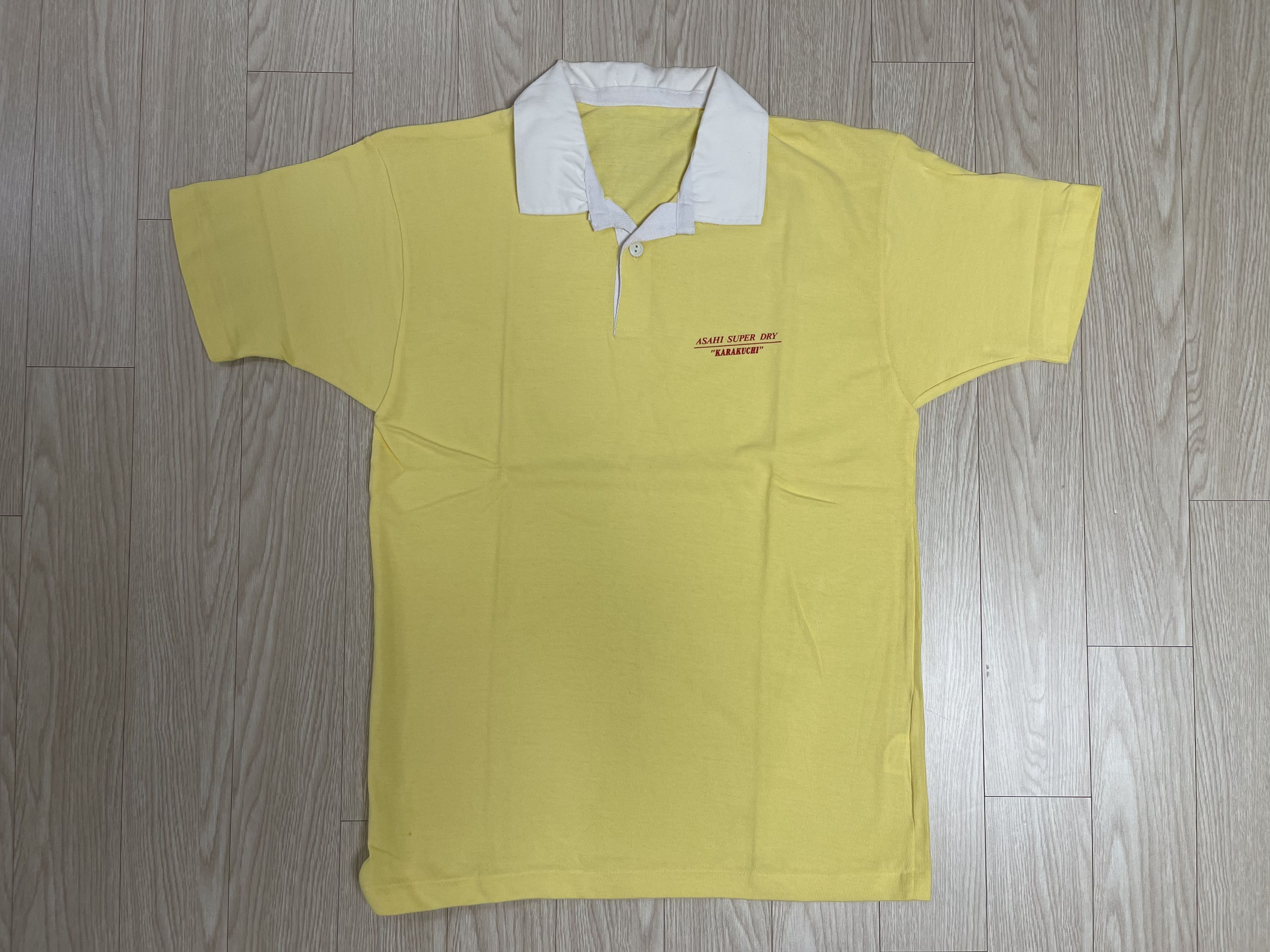 Japanese Brand Asahi Super Dry Polo shirt 90s Japan Vintage Size US L / EU 52-54 / 3 - 1 Thumbnail