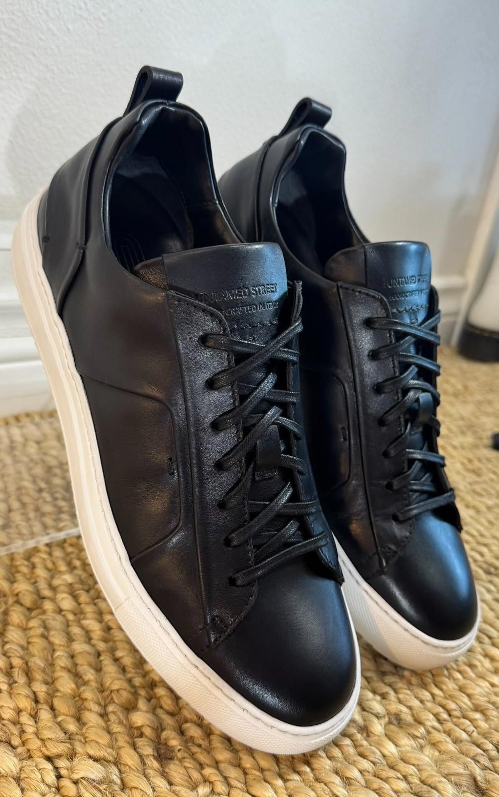 Other Italy Untamed Street Size 40 Skye Black Leather Shoes Mens 7 Size US 7 / EU 40 - 5 Thumbnail
