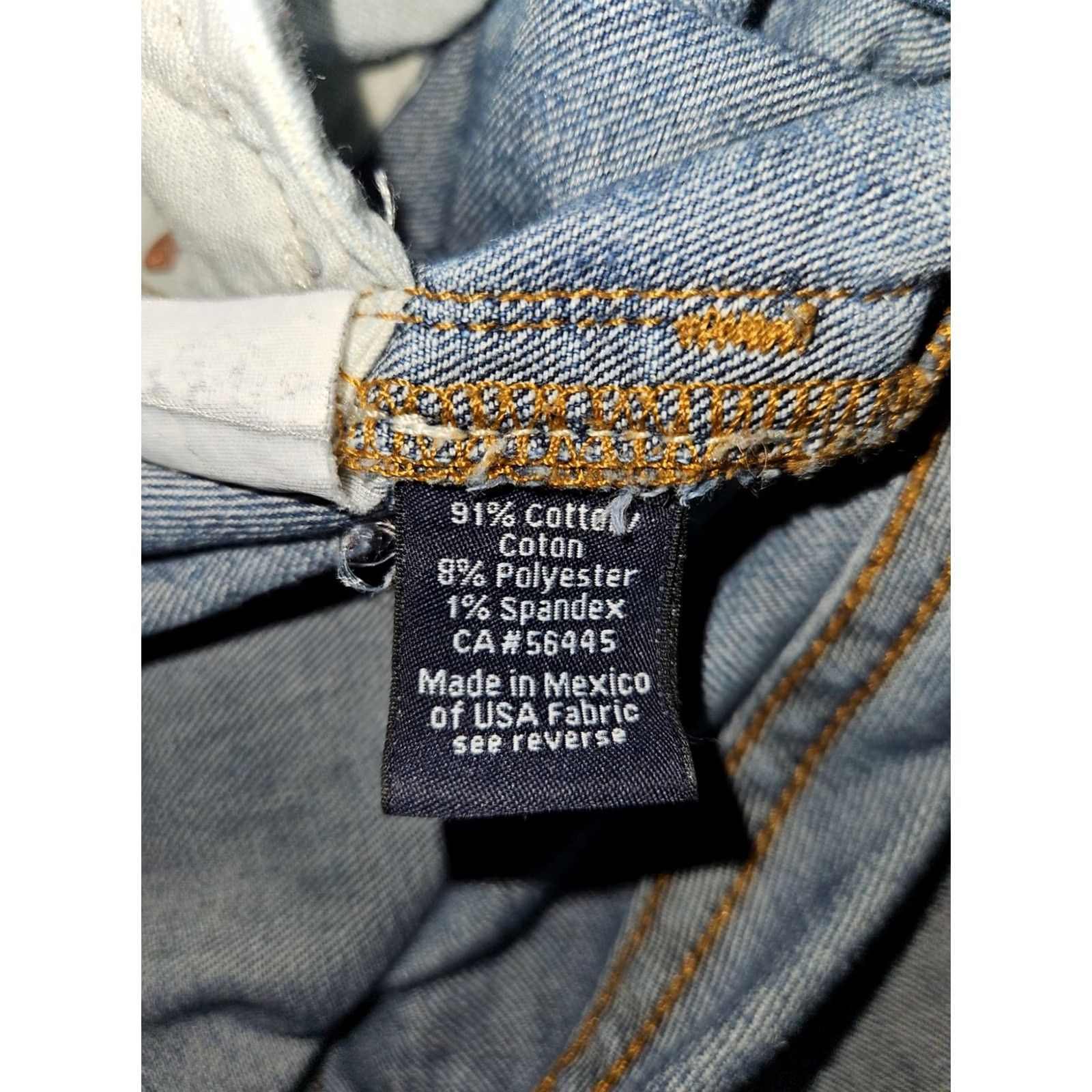 J.Crew J.CREW Midrise Toothpick Jeans 28 Regular Women's Blue Denim Preppy 5-Pocket Zipper Button Size 28" / US 6 / IT 42 - 3 Thumbnail