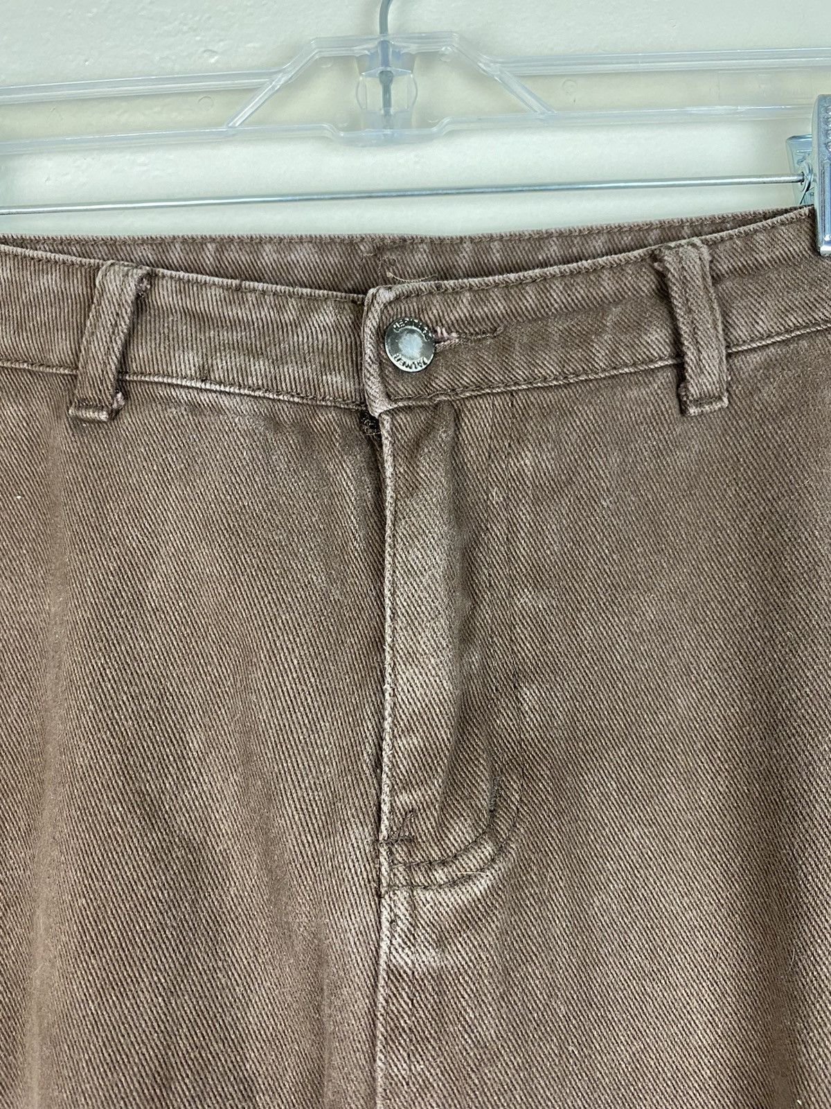 Japanese Brand Crazy Vintage Brown Multi Pocket Cargo Pants Baggy Y2k rare Size US 32 / EU 48 - 6 Thumbnail