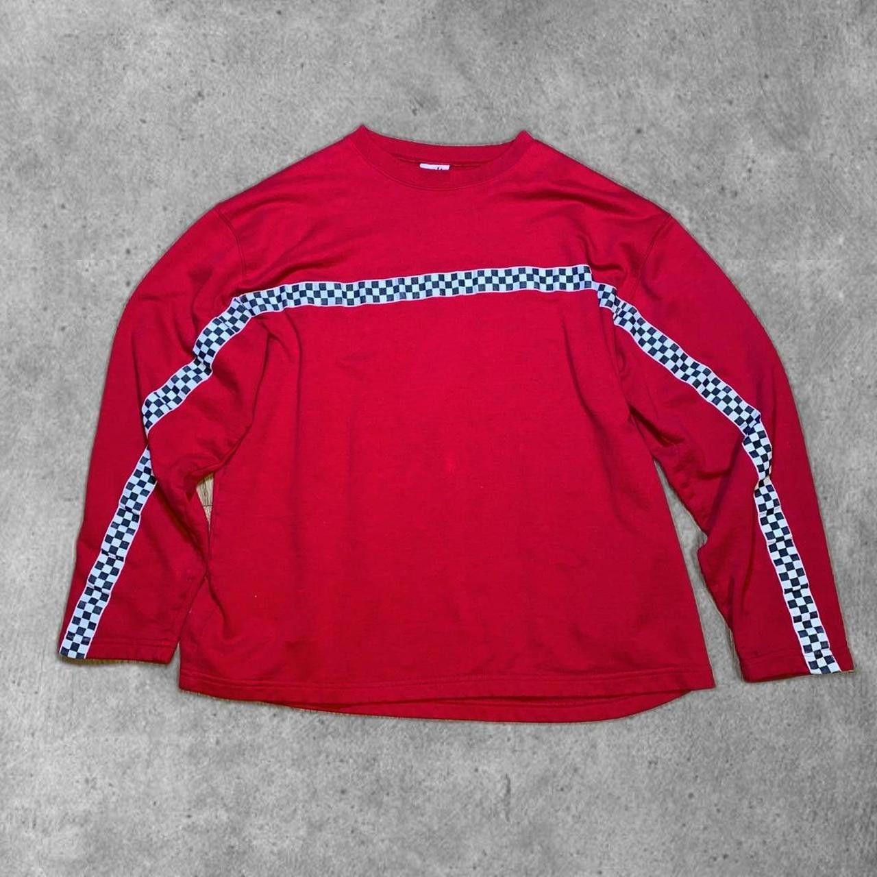 NASCAR Vintage Racer Checkered Flag Longsleeve Size US L / EU 52-54 / 3 - 1 Preview