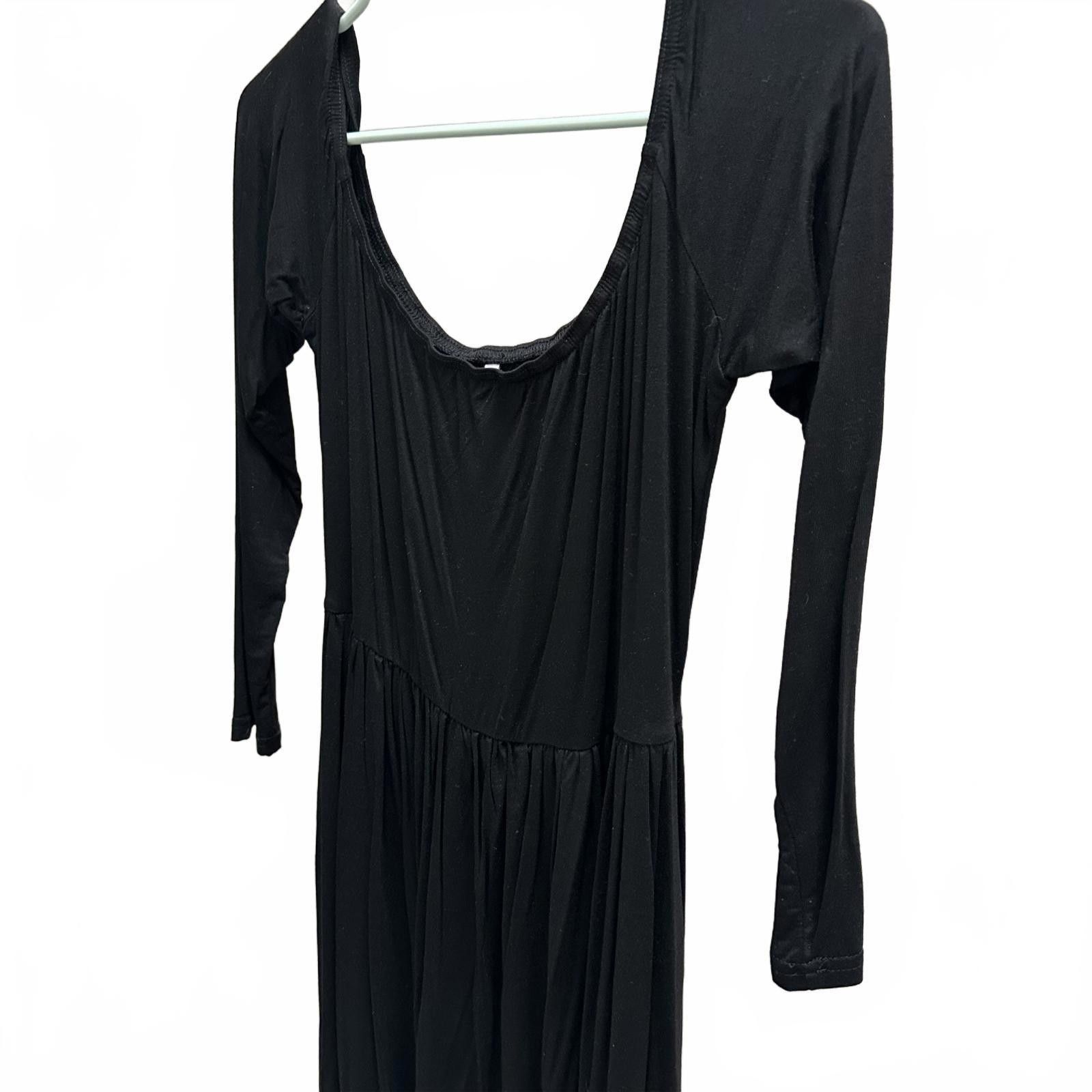 Unknown London Chic Black Maxi Dress - Extra Large Size XL / US 12-14 / IT 48-50 - 2 Thumbnail