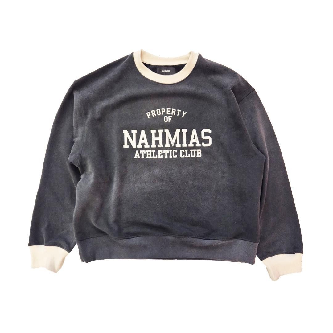 Nahmias Nahmias P.E. Crewneck Black Sweat (M) Size US M / EU 48-50 / 2 - 1 Thumbnail
