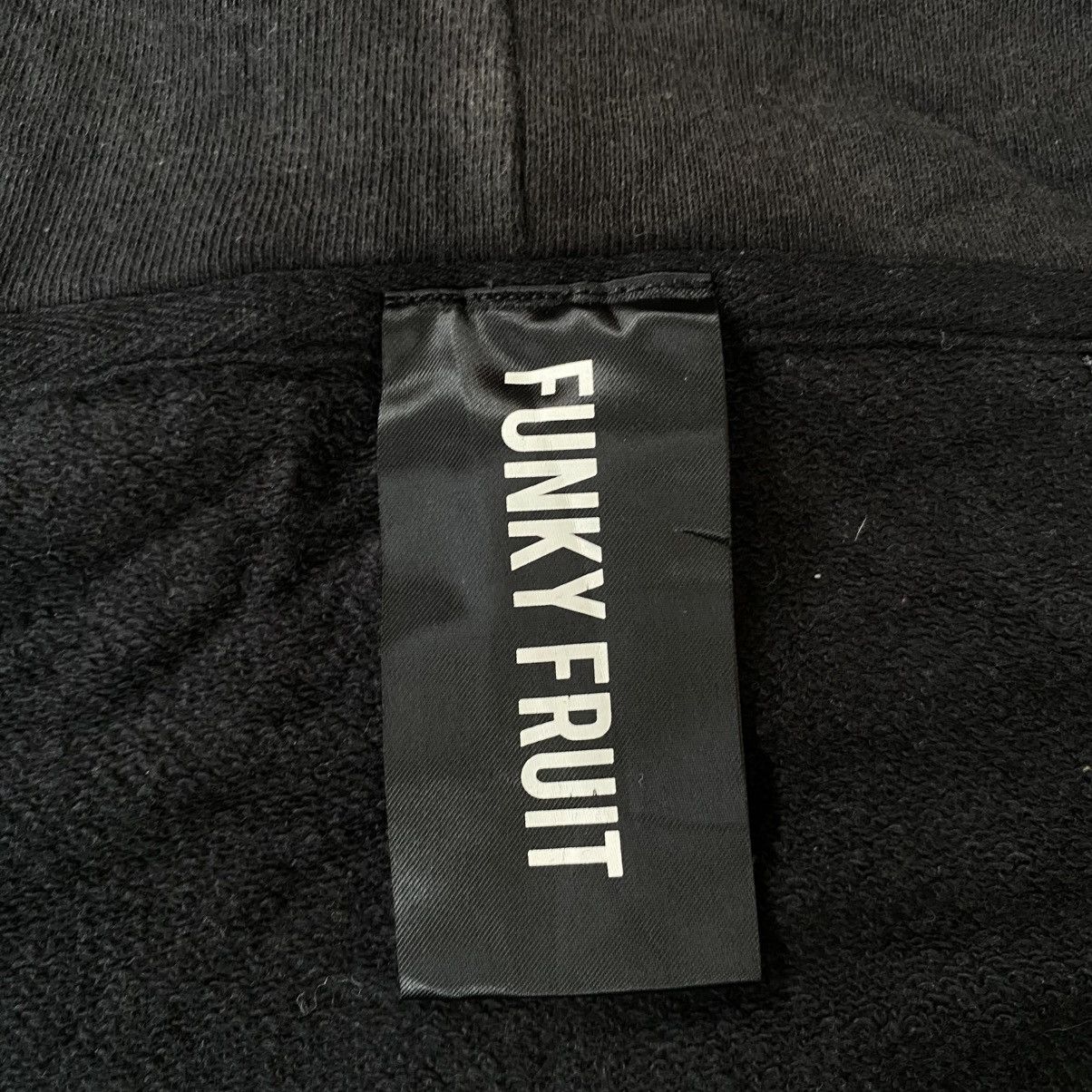 Hysteric Glamour 2000s Frunky Fruit Y2K Style Graphic Black Double Zip Hoodie Size US XXL / EU 58 / 5 - 11 Thumbnail