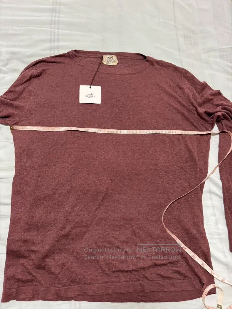 Hermes Hermes Linen T-Shirt Size US XXL / EU 58 / 5 - 4 Thumbnail