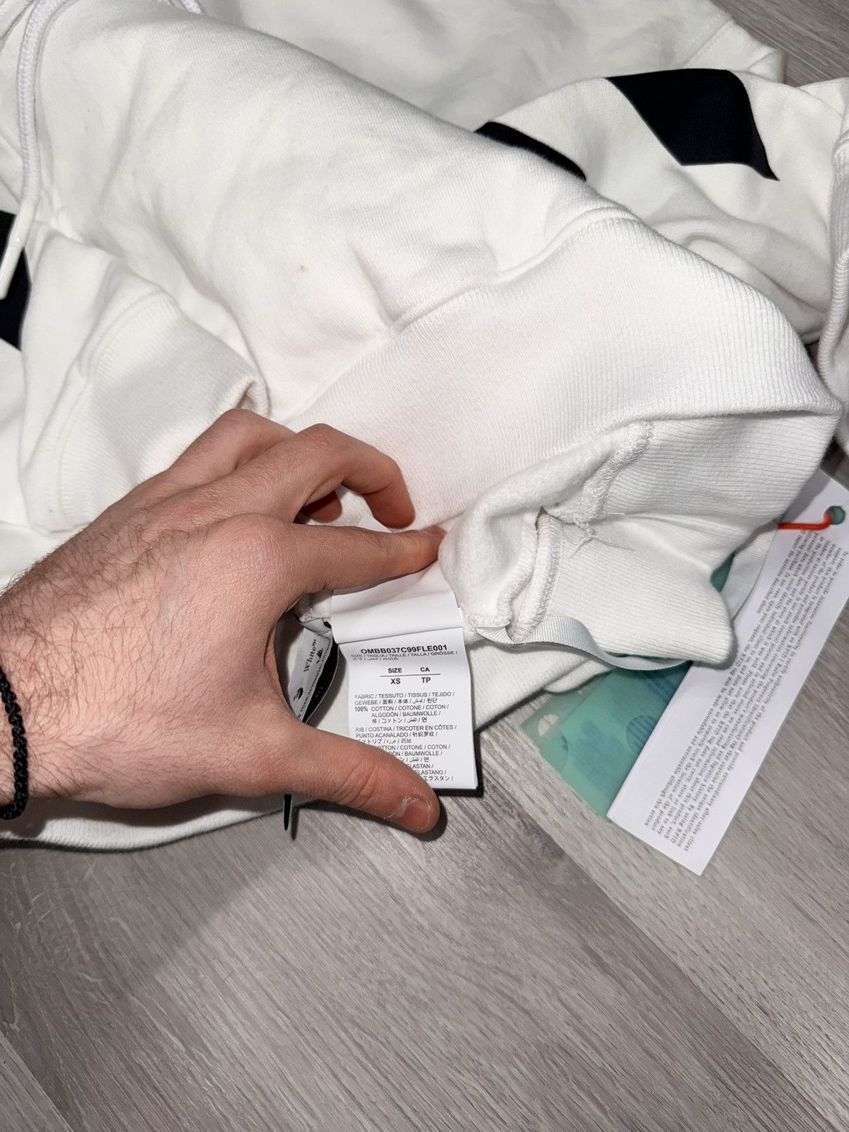 Off-White Off White Arrow Hoodie Size US XS / EU 42 / 0 - 5 Thumbnail