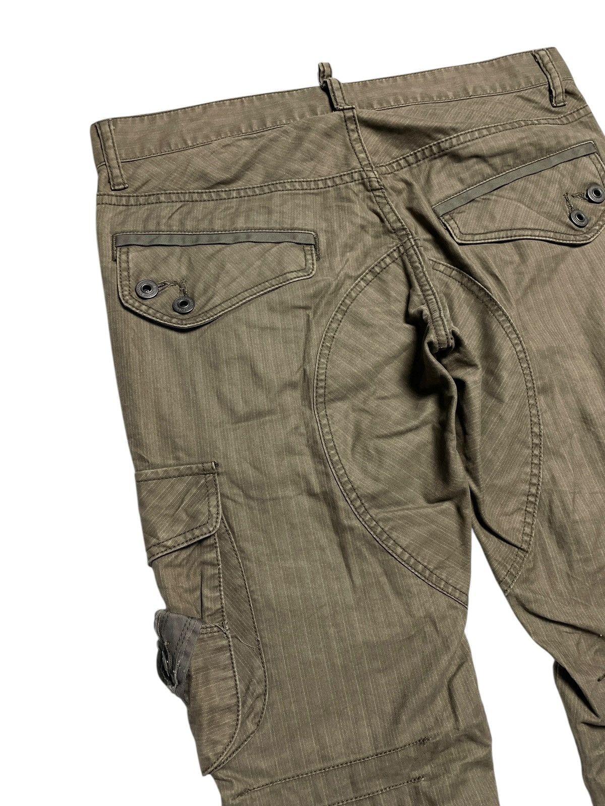 PPFM 2000’s The Difference Rupert - G.O.A Style Flare Cargo Pants Size US 32 / EU 48 - 15 Thumbnail
