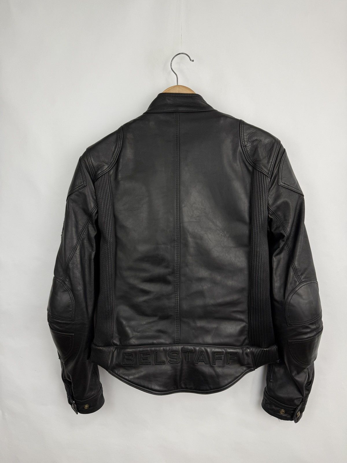 Belstaff 🇬🇧 Belstaff Pure Motorcycle Armored Leather Biker Jacket Rare Size US S / EU 44-46 / 1 - 21 Thumbnail