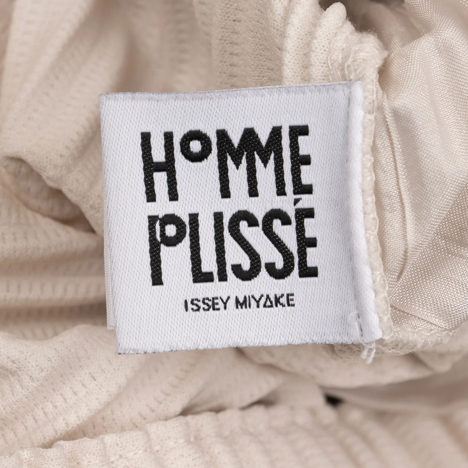 Issey Miyake Pleated Pants in Light Beige with Sheer Detailing Size US 34 / EU 50 - 20 Thumbnail