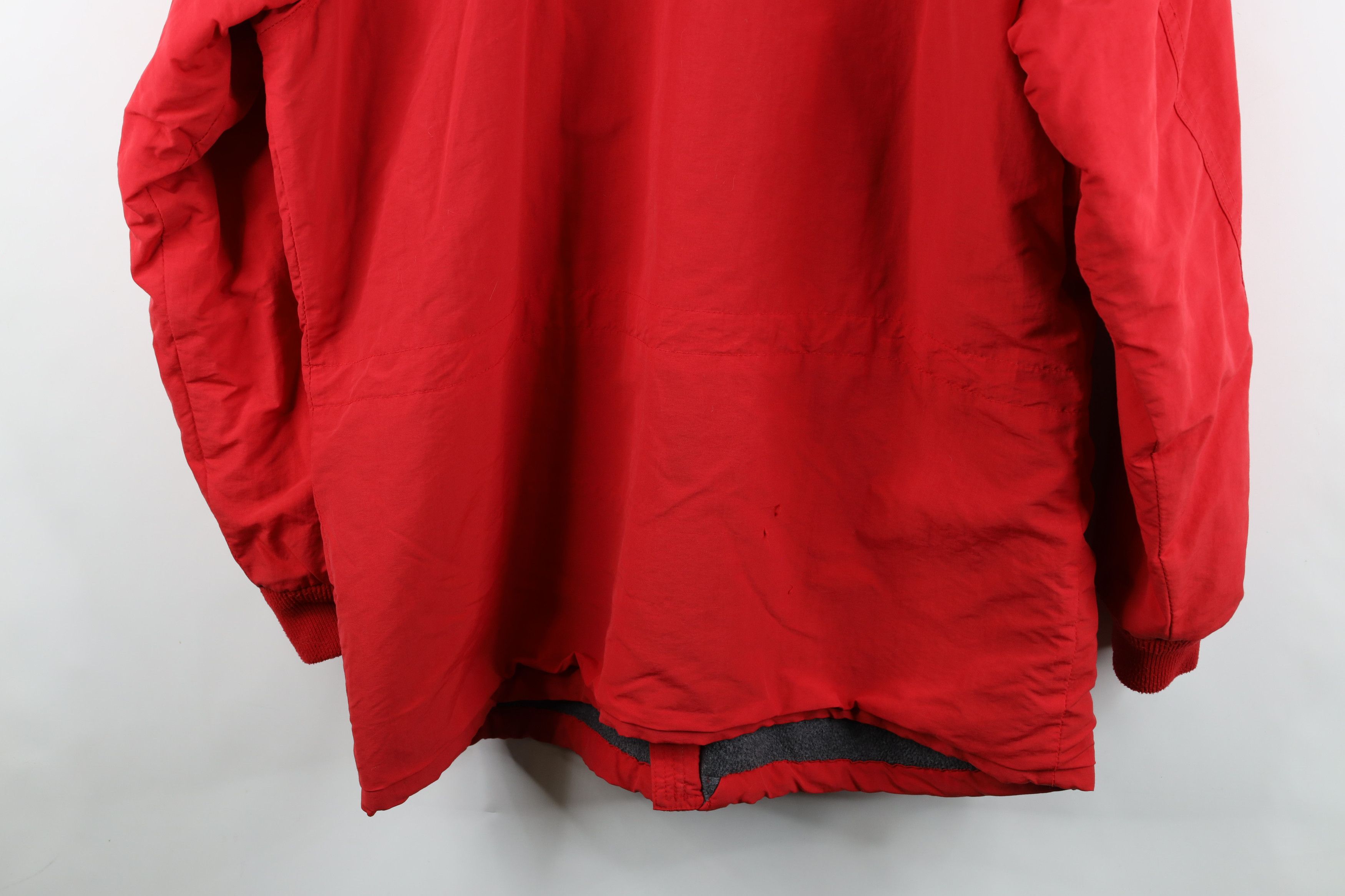 J.Crew Vintage 90s J Crew Lined Chore Barn Parka Jacket Red USA Size US L / EU 52-54 / 3 - 15 Thumbnail