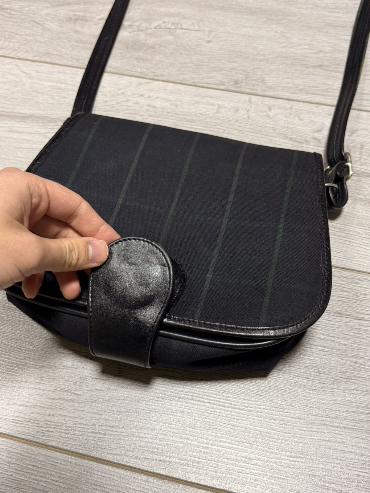 Burberry Burberry check leather crossbody bag Size ONE SIZE - 3 Thumbnail