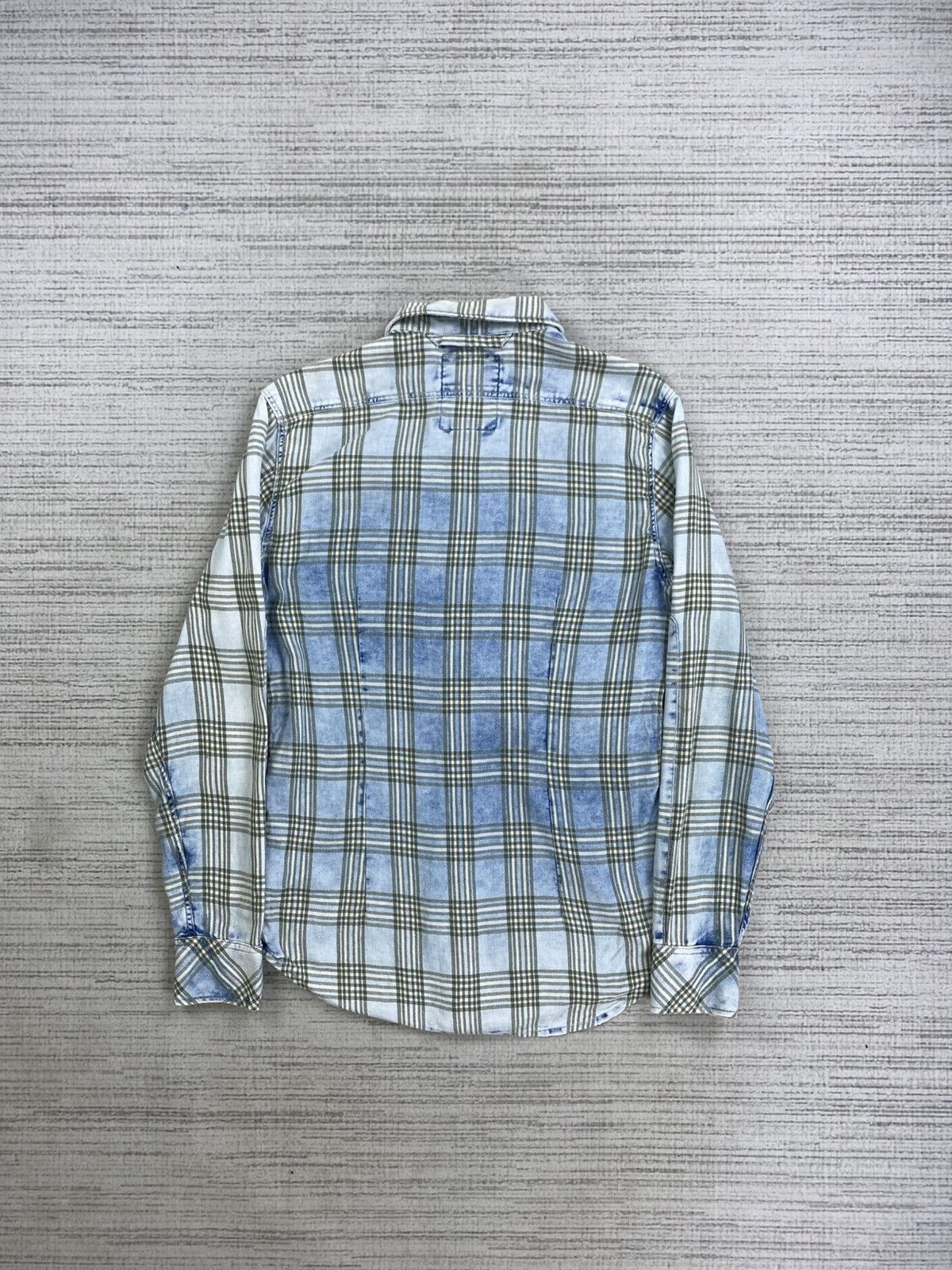 G-Star Vintage G-Star Raw Acid Wash Plaid Button Ups Shirt Size US S / EU 44-46 / 1 - 2 Thumbnail