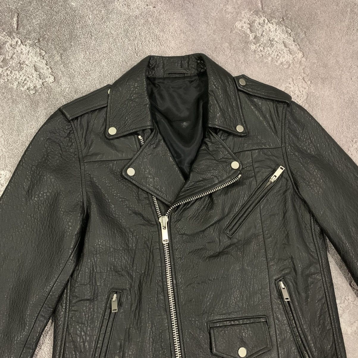 Vintage Nobody Berlin Women’s Leather Jacket Lamb-Nappa Size L Size L / US 10 / IT 46 - 7 Thumbnail