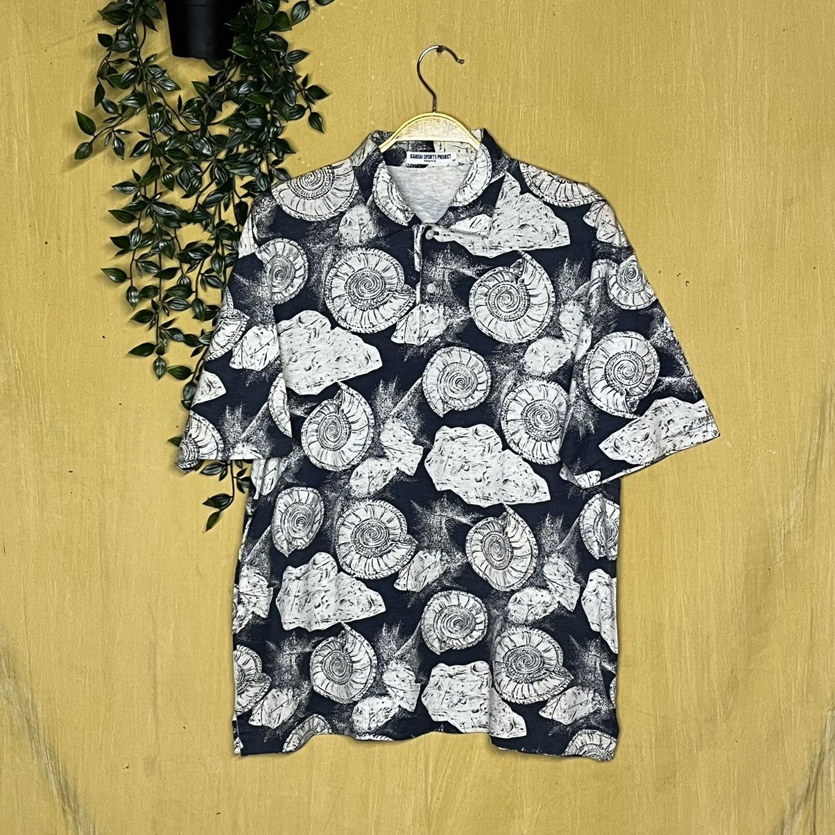 Kansai Yamamoto a39 Vintage Kansai Sports Project Fossil Seashell Size US M / EU 48-50 / 2 - 1 Thumbnail