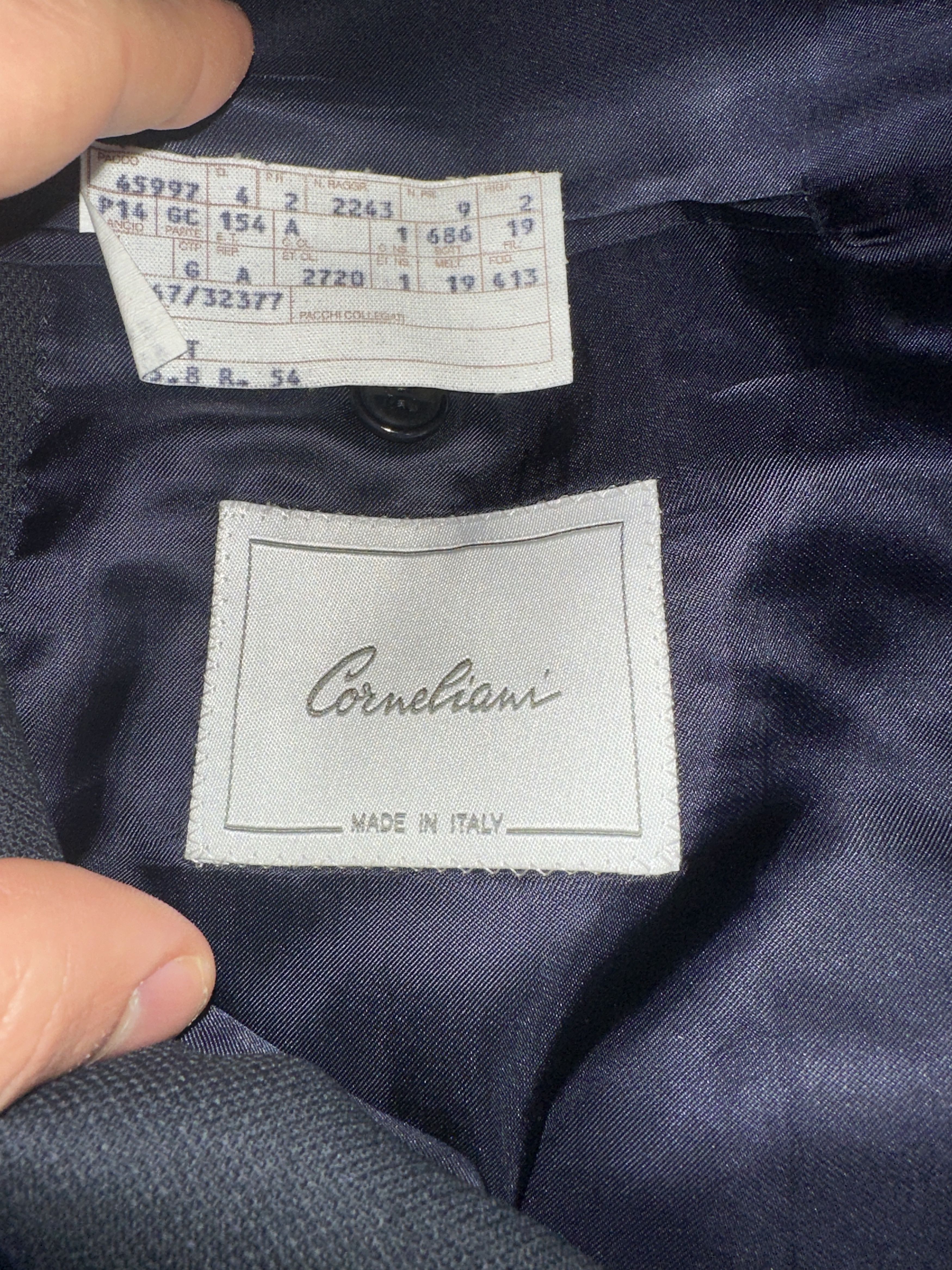 Corneliani Corneliani Italianstyle Double Breasted Blazer IT 54 Drop 8 Size 54R - 3 Thumbnail