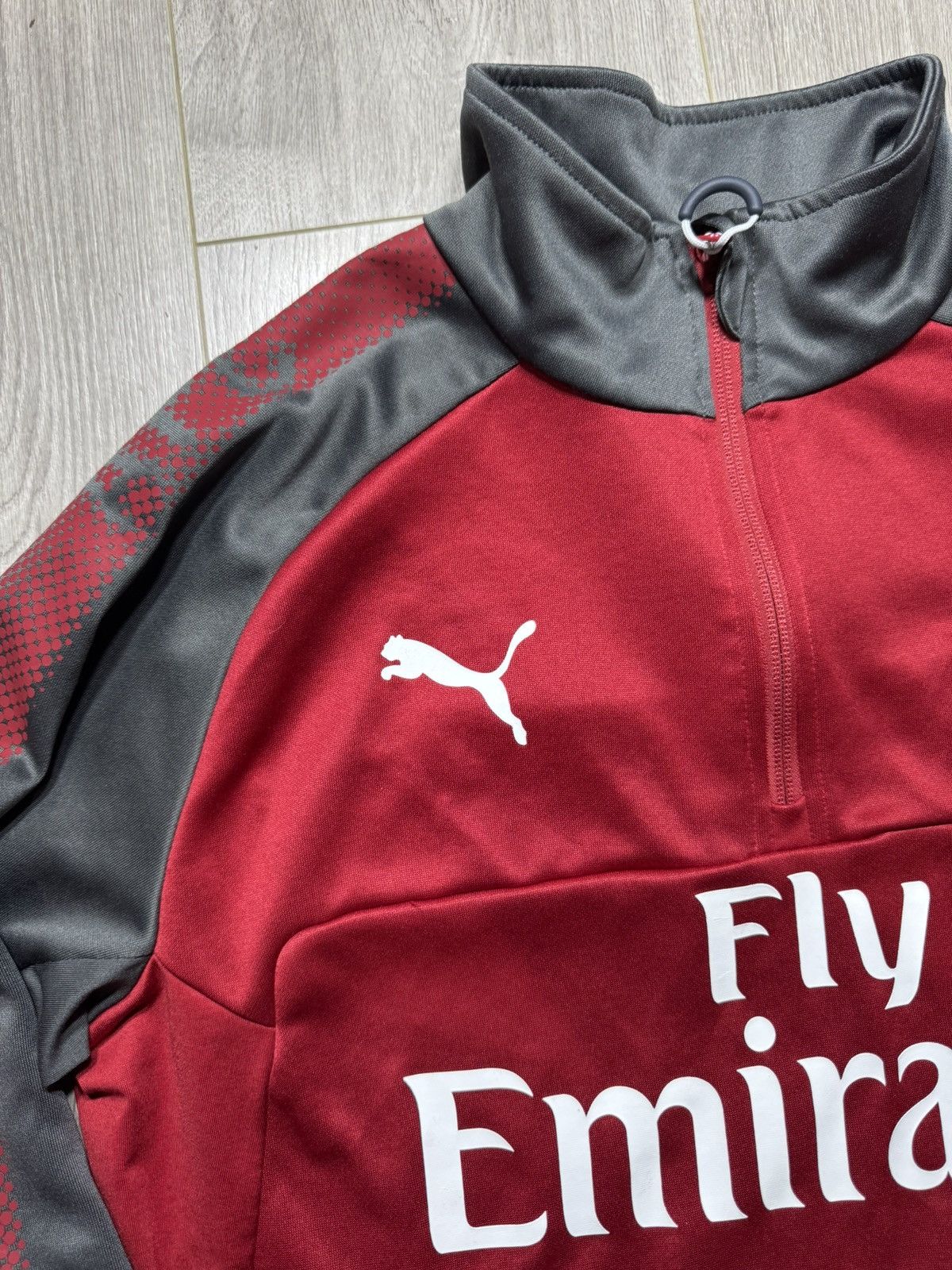 Puma Puma Arsenal FC Mens 1/4 Zip Pullover Medium Fly Emirates Size US M / EU 48-50 / 2 - 6 Thumbnail
