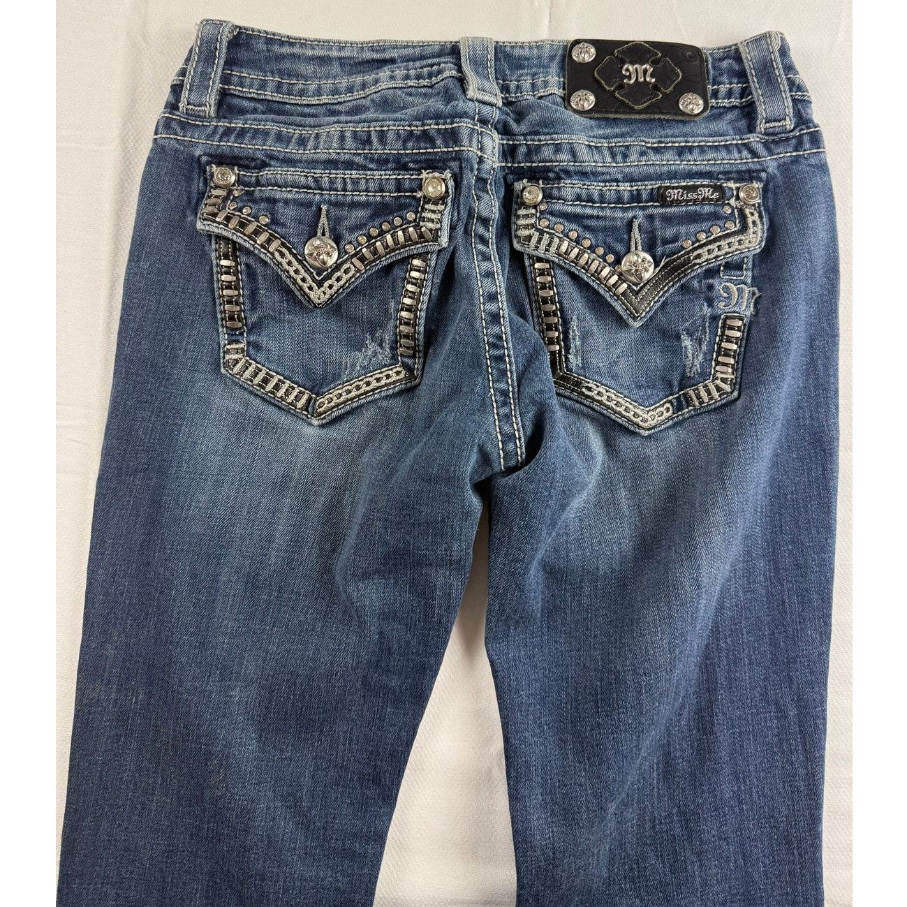 Miss Me Miss Me Signature Boot Cut Jeans - Women's Size 27 Size 32" / US 10 / IT 46 - 10 Thumbnail