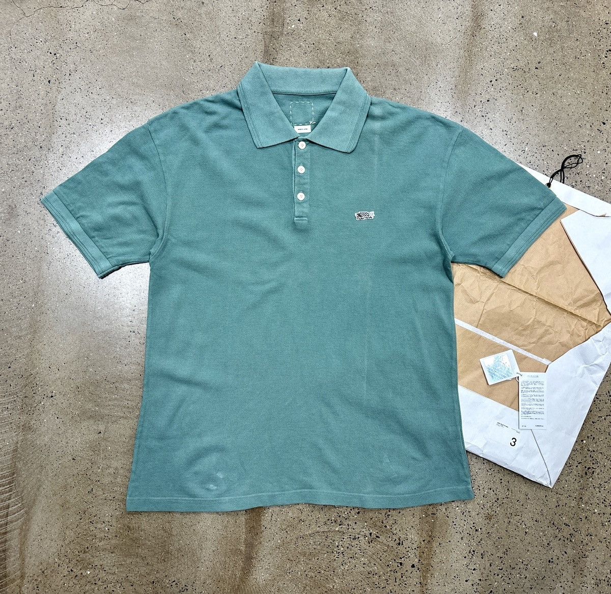 Visvim Visvim Jumbo Weller S/S DMDG Polo Size US L / EU 52-54 / 3 - 1 Thumbnail
