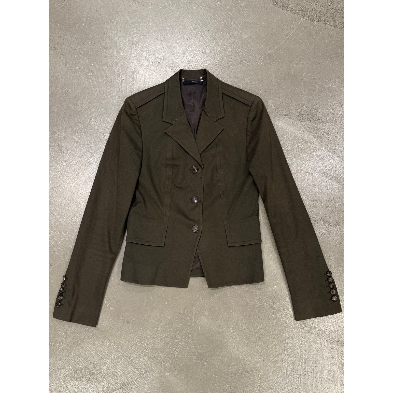 Gucci 2003 Gucci by Tom Ford structured officer jacket Size S / US 4 / IT 40 - 1 Thumbnail