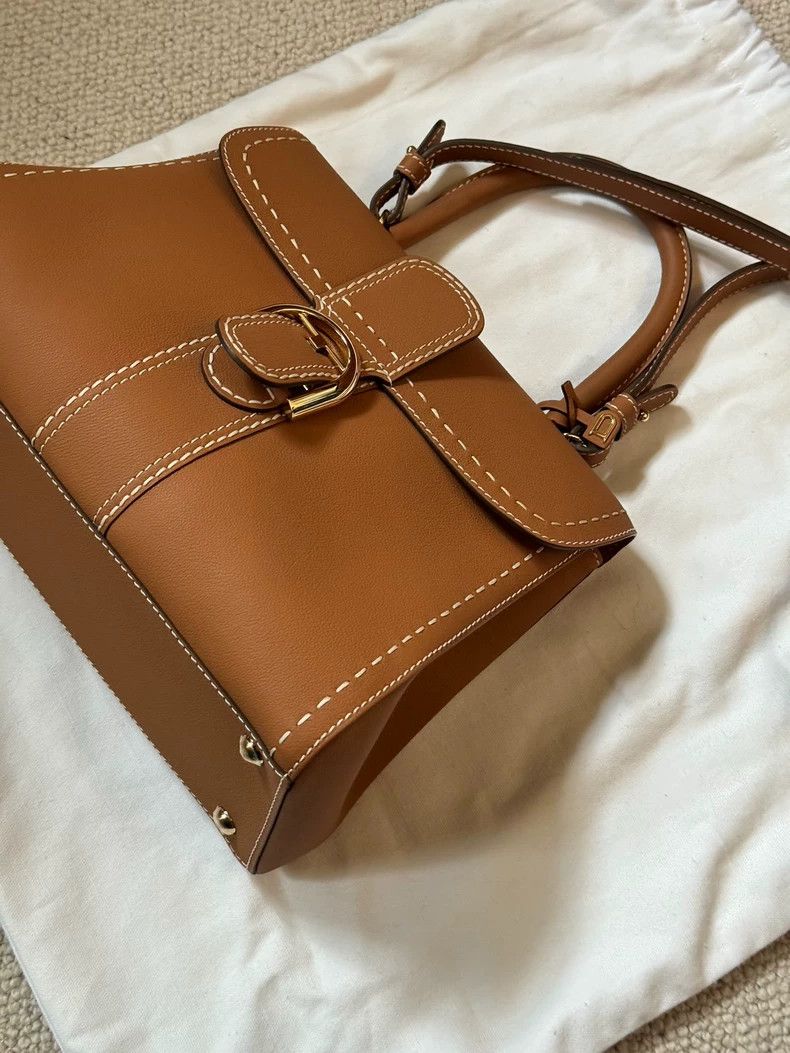 Loewe loewe Caramel exterior stitching medium 28 cross-body bag 2 Size ONE SIZE - 5 Thumbnail