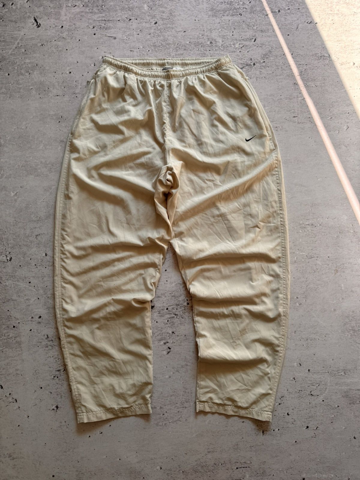 Nike × Vintage NIKE VINTAGE BASIC LOGO OVERSIZE BAGGY PANTS Size US 34 / EU 50 - 1 Thumbnail