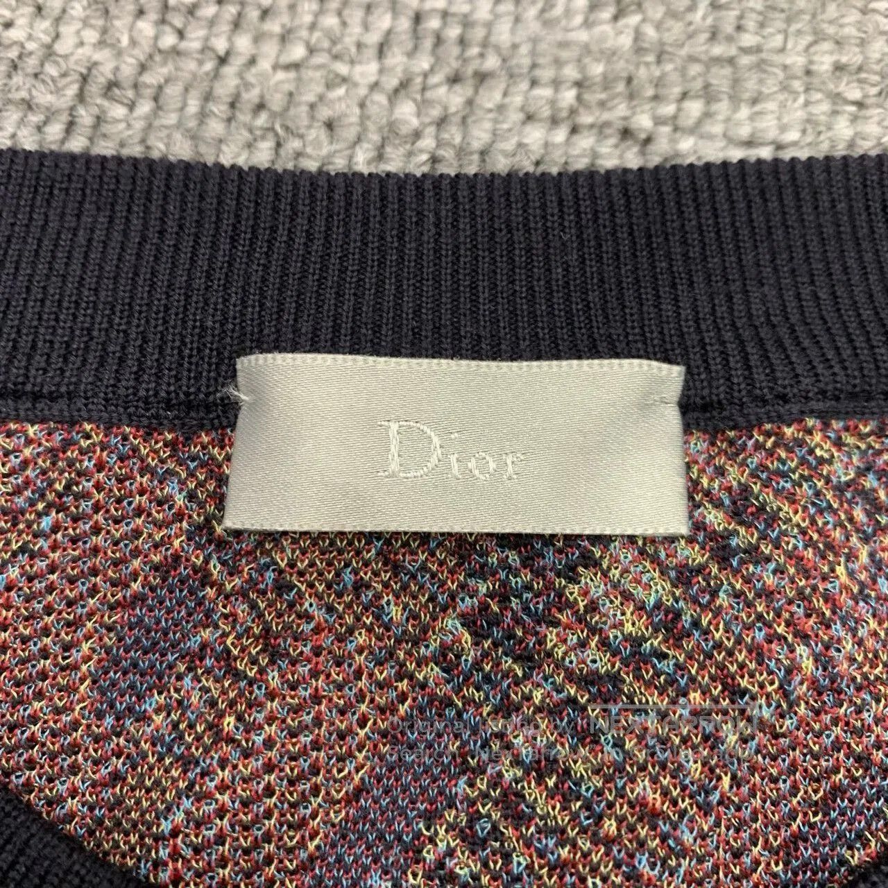 Dior dior cd logo print knitted sweater. Size US L / EU 52-54 / 3 - 3 Thumbnail