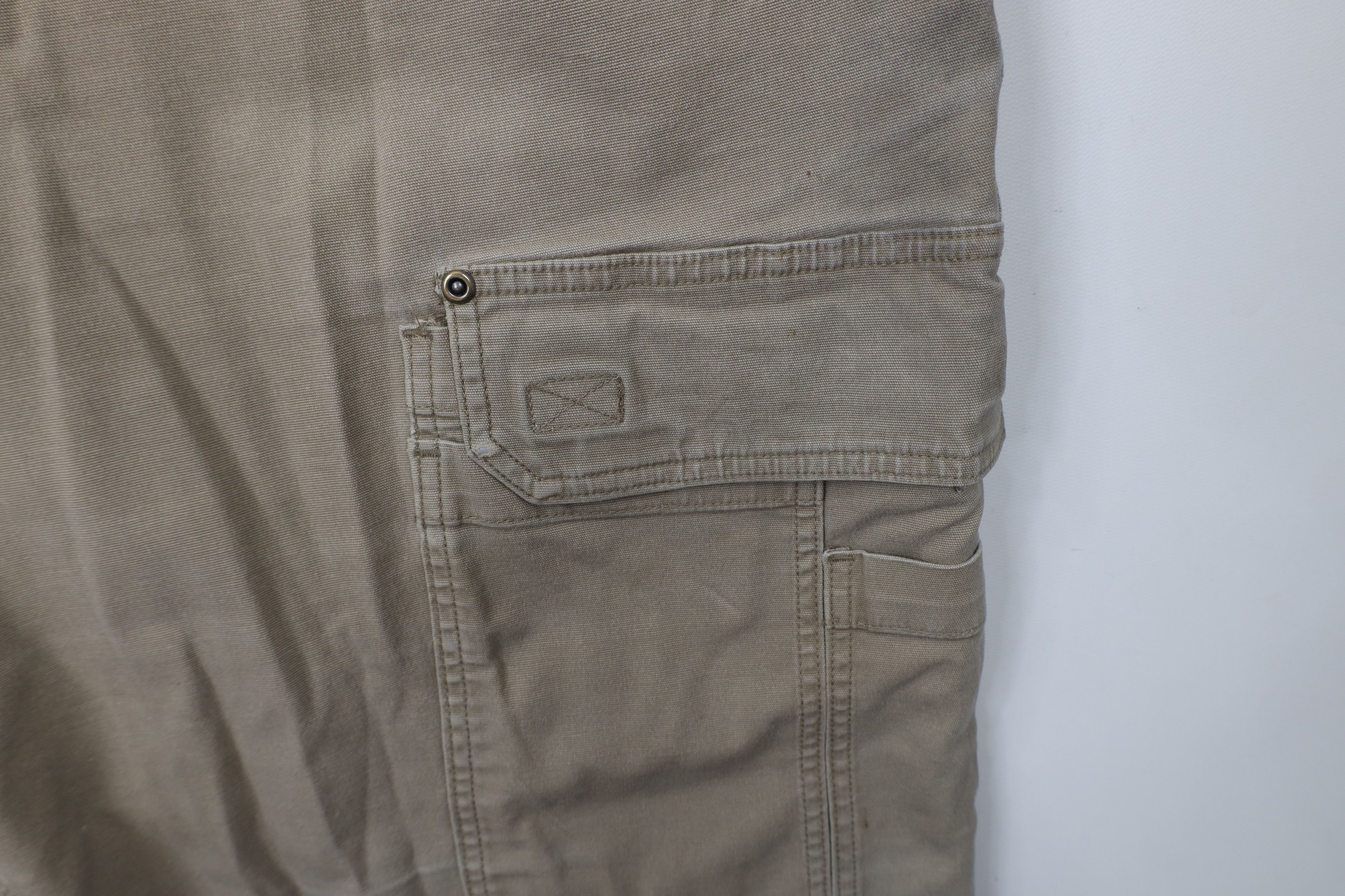 Duluth Trading Company × Vintage Duluth Trading Co Flex Fire Hose Wide Leg Cargo Pants Size US 44 / EU 60 - 6 Thumbnail