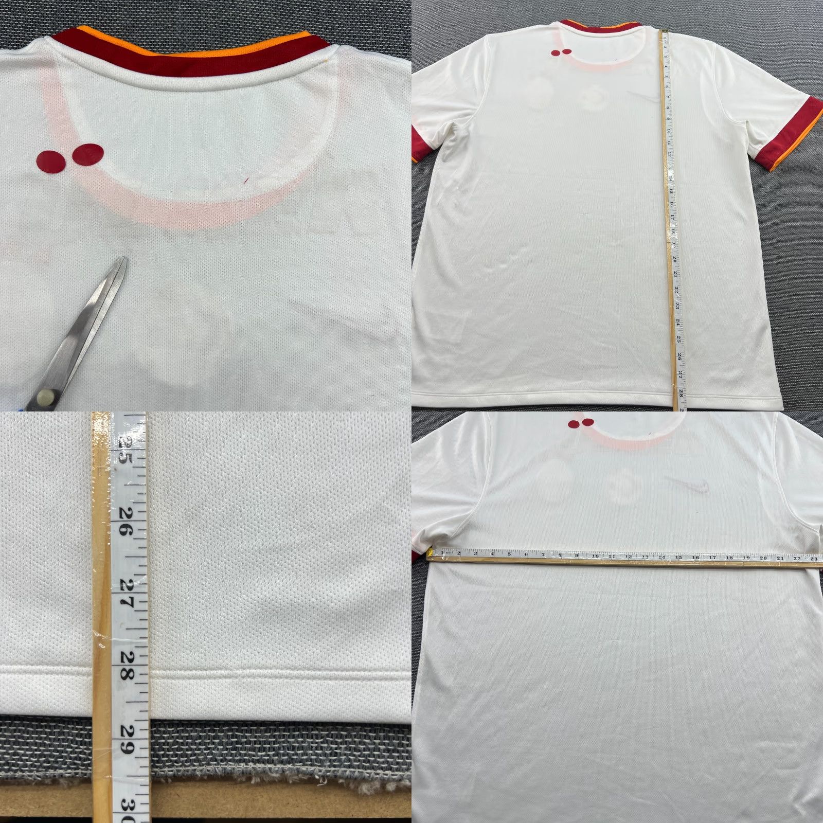 Nike Nike Galatasaray 2014 2015 Away Football Jersey Mens XL Shirt White Size US XL / EU 56 / 4 - 8 Thumbnail