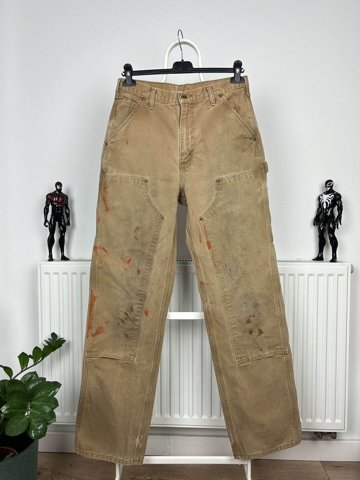 パンツ Vintage Sunfade Carhartt Double Knee Vintage Carhartt