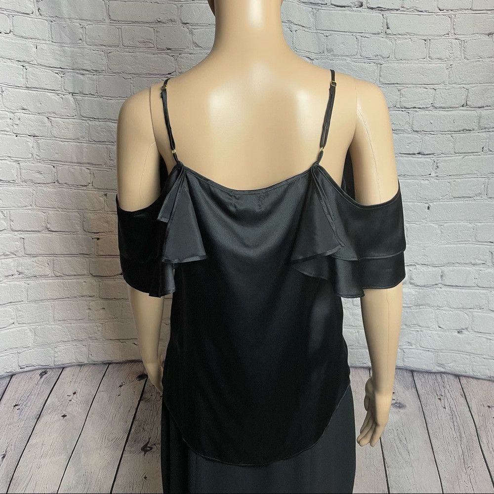 CAMI NYC NWT New $168 Cami NYC The Samantha Cold Shoulder Silk Top B Size S / US 4 / IT 40 - 6 Thumbnail