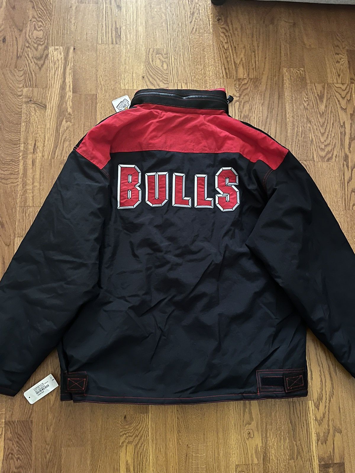Champion × NBA Vintage DS Chicago Bulls jacket Size US XL / EU 56 / 4 - 2 Thumbnail