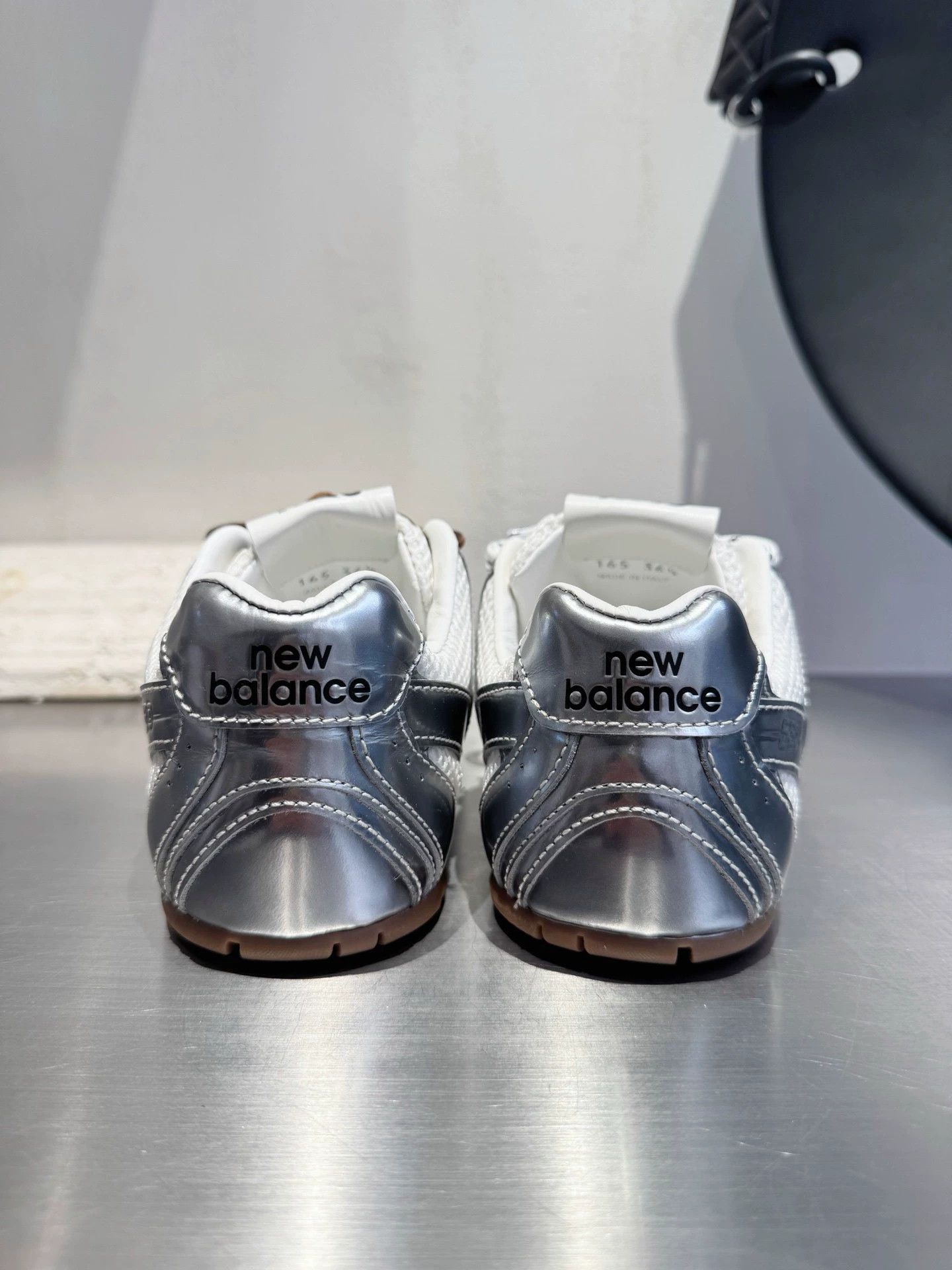 Miu Miu MIU MIU x New Balance Silver Mesh Decon EU 36.5 Size US 6 / IT 36 - 3 Thumbnail