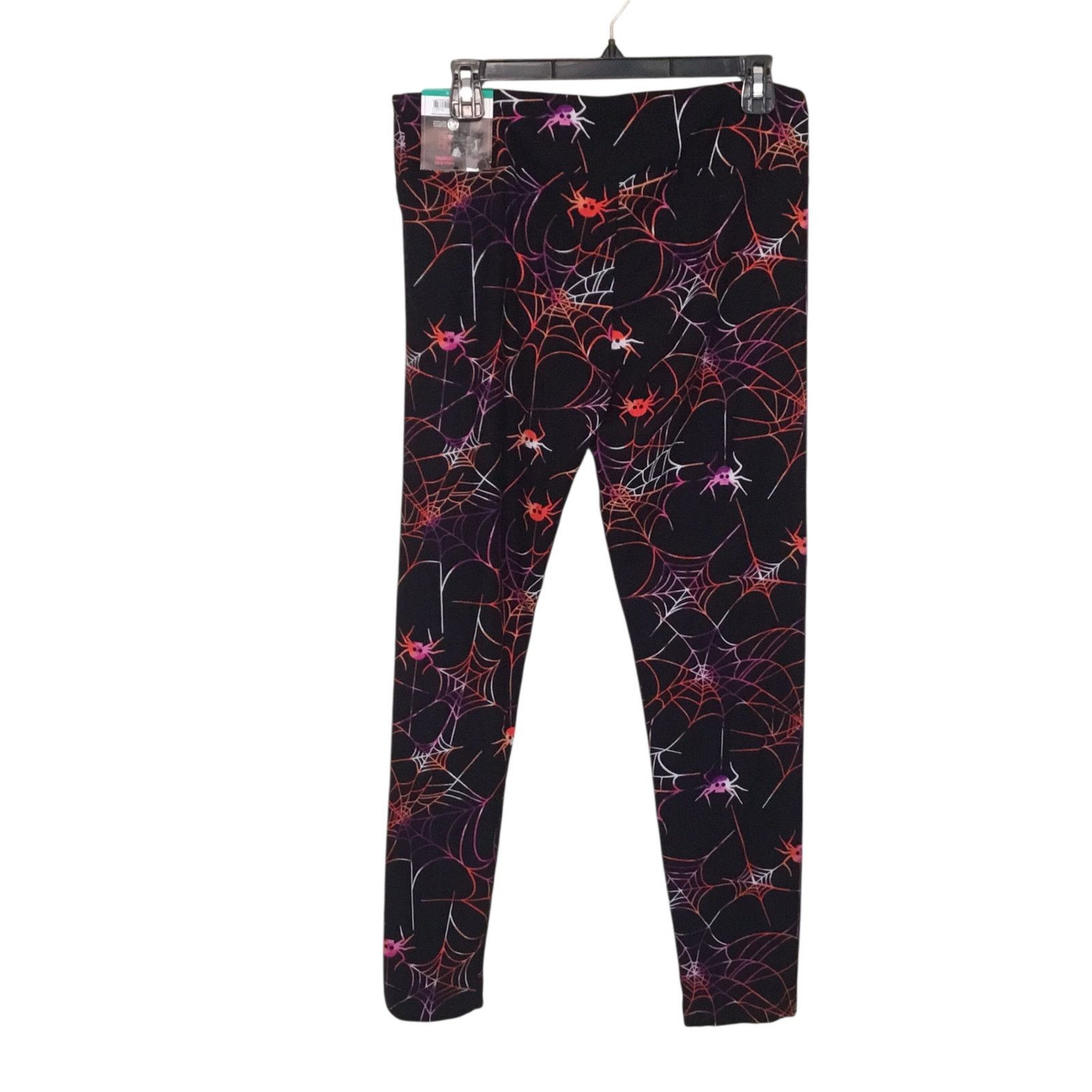 Other Leggings Spiders Webs Halloween Ankle Leggings XL 15-17 NWT Size 30" / US 8 / IT 44 - 4 Thumbnail