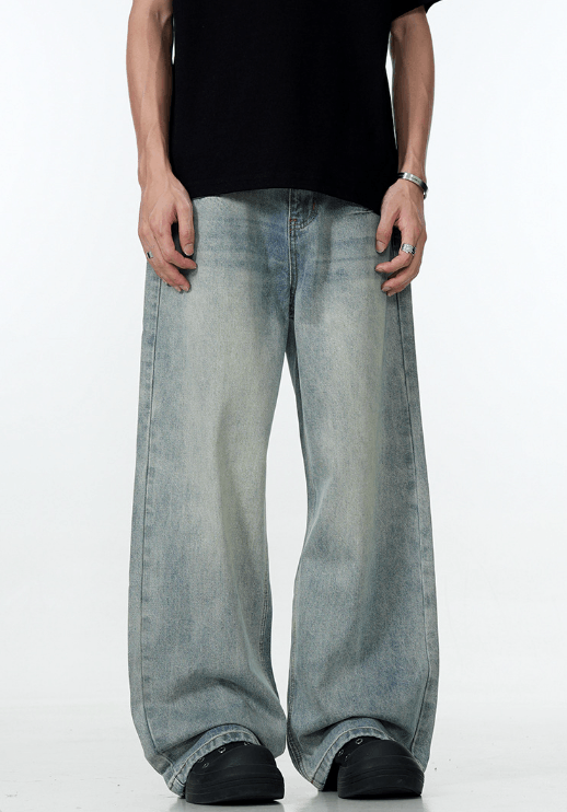 Japanese Brand × Jean American vintage blue distressed washed jeans Size US 32 / EU 48 - 3 Thumbnail