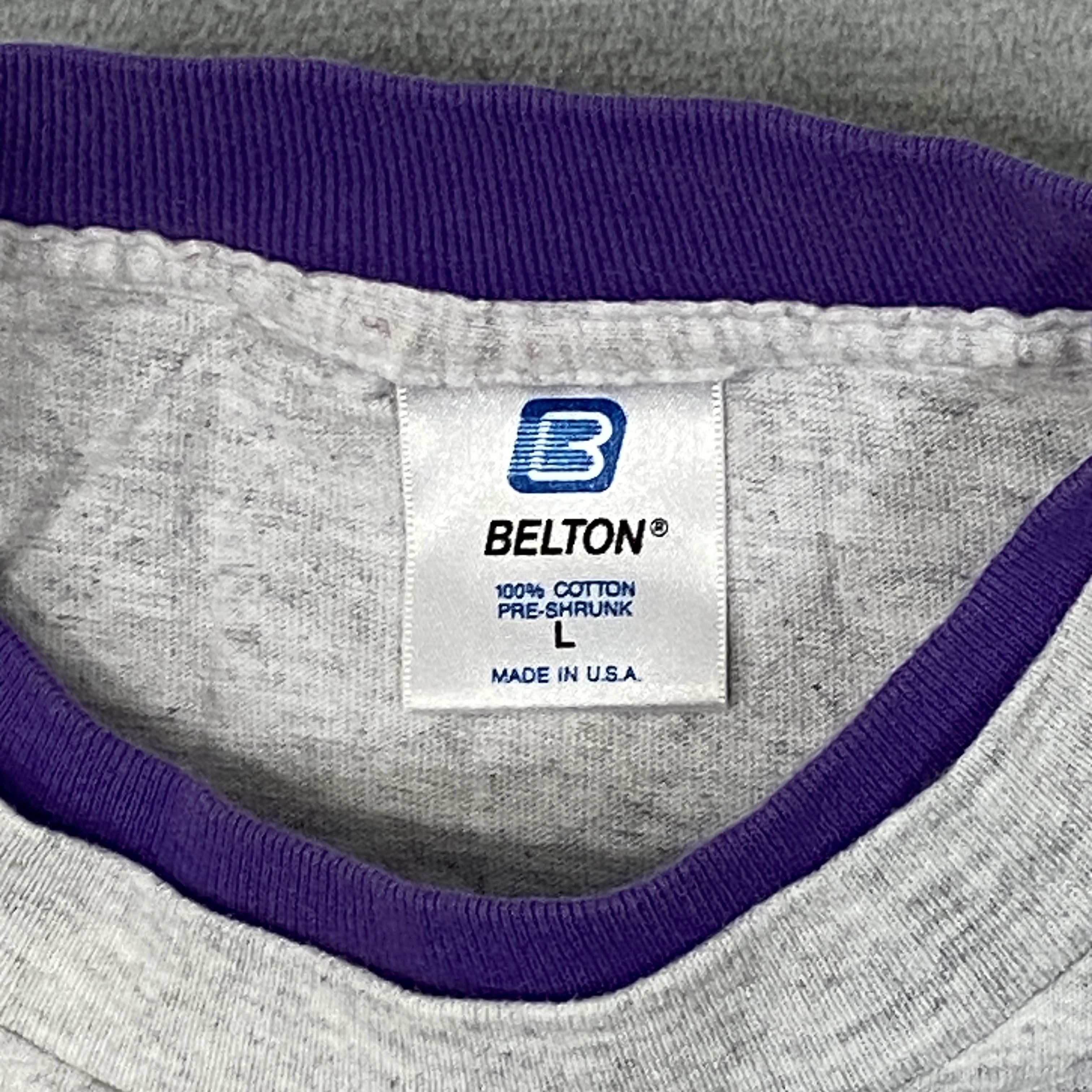 Vintage 80s Belton The HISTORY of MORGAN T Shirt Large Classic Cars Size US L / EU 52-54 / 3 - 3 Thumbnail