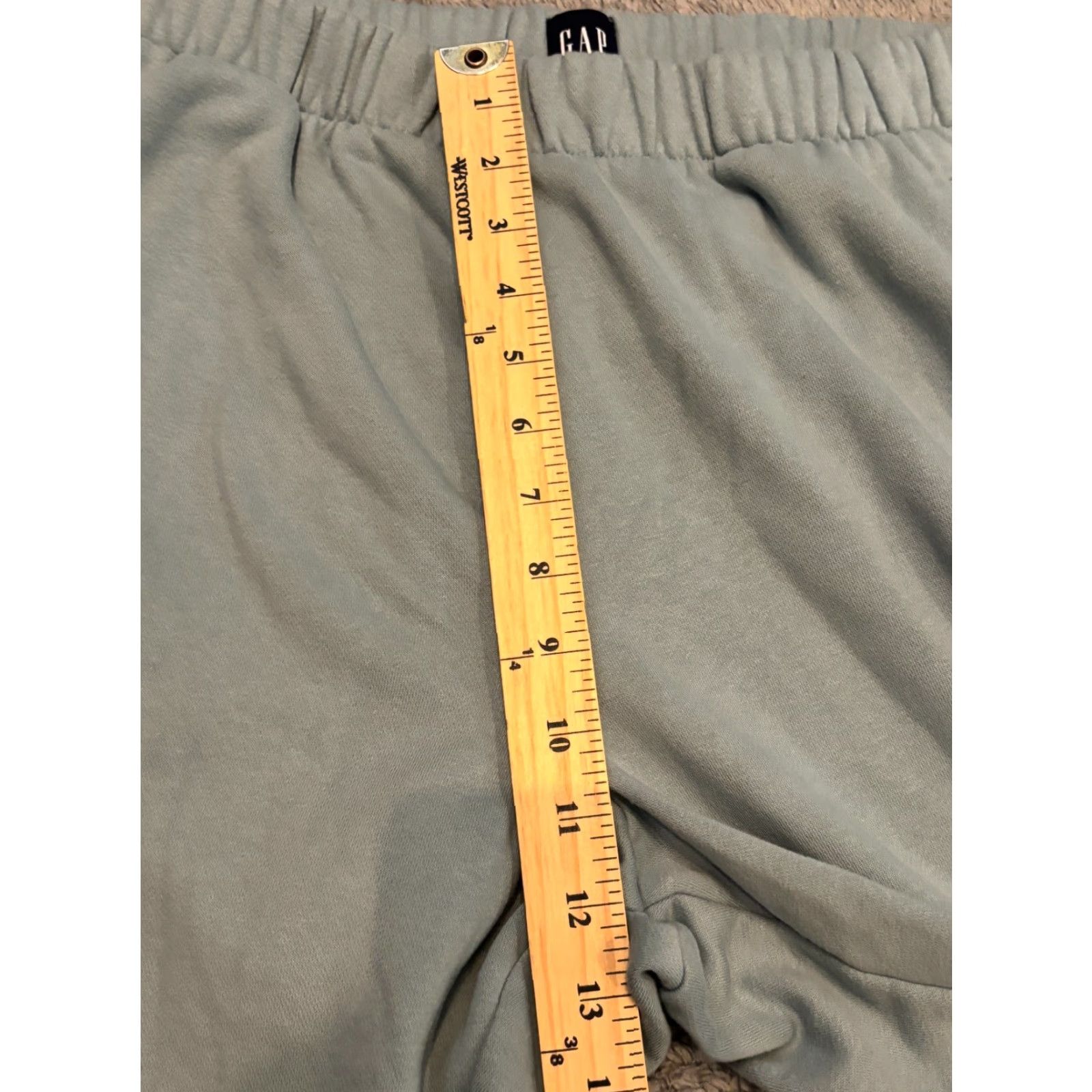 Gap VINTAGE Gap Classic Joggers Sweatpants Women L Light Blue Athletic Lounge Cozy Size 36" / US 14 / IT 50 - 4 Thumbnail