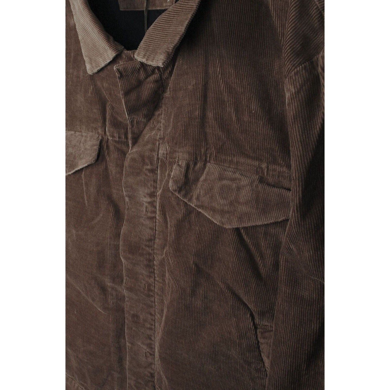 John Varvatos John Varvatos Men Denim Cord Brown Light Jacket Size L Size US L / EU 52-54 / 3 - 4 Thumbnail