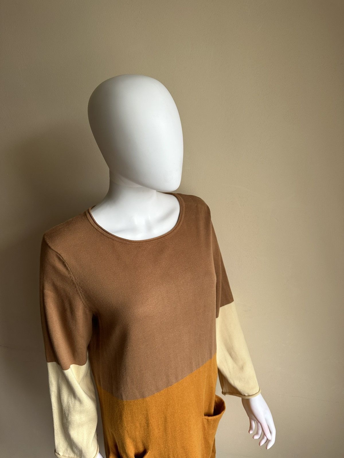 Gudrun Sjoden Gudrun Sjoden Womens 100% Organic Cotton Shift Dress Long Size ONE SIZE - 3 Thumbnail
