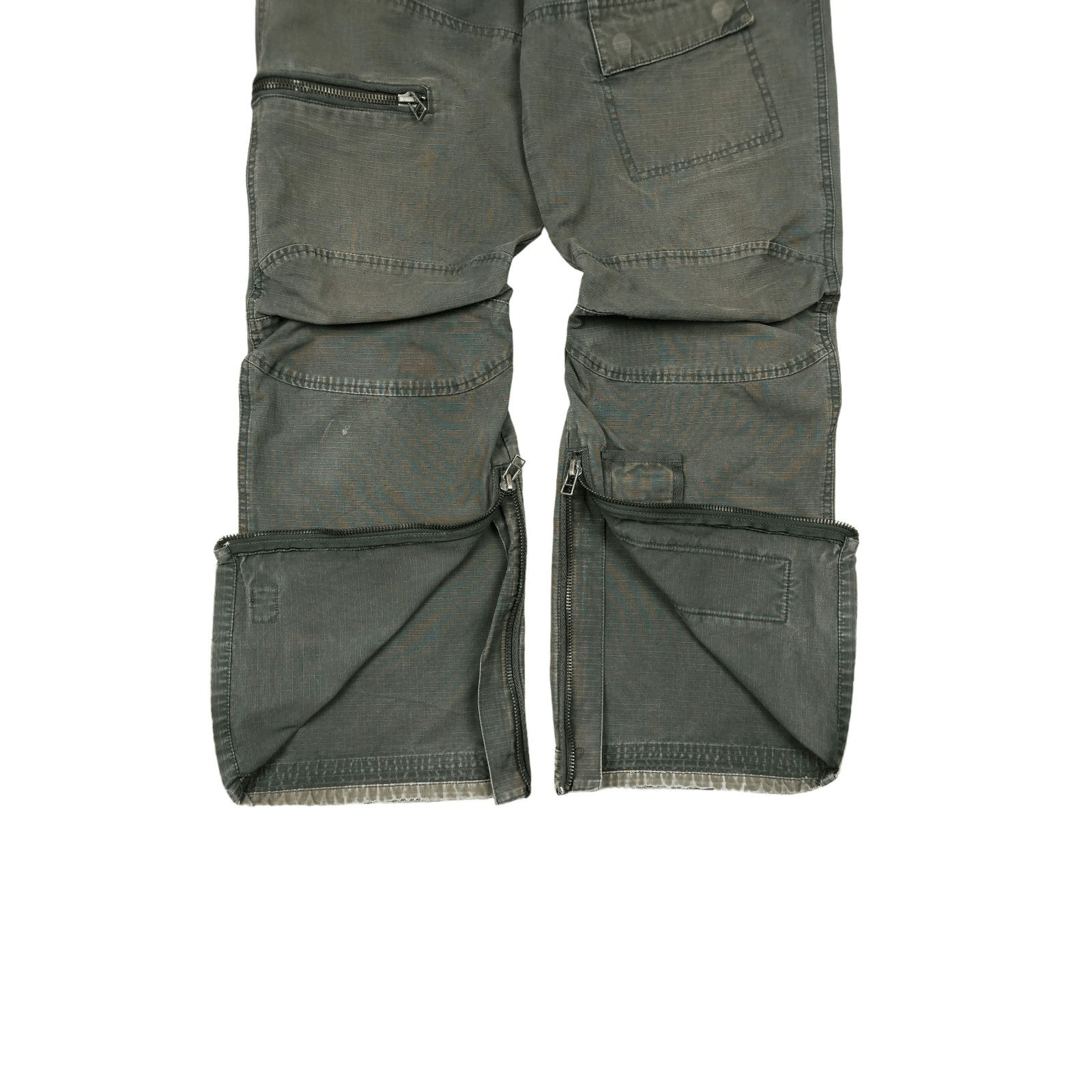 G-Star × Japanese Brand 💎 32/32 G-star RAW 3D Cargo Loose Pants Jeans Utility Y2K Size US 32 / EU 48 - 15 Thumbnail