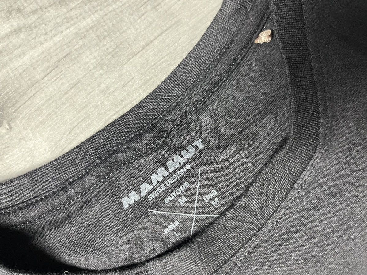 Mammut Mammut Tshirt big logo size Medium Size US M / EU 48-50 / 2 - 4 Thumbnail