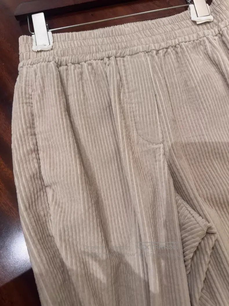 Brunello Cucinelli Brunello Cucinelli Corduroy Casual Pants Size 27" / US 4 / IT 40 - 2 Thumbnail