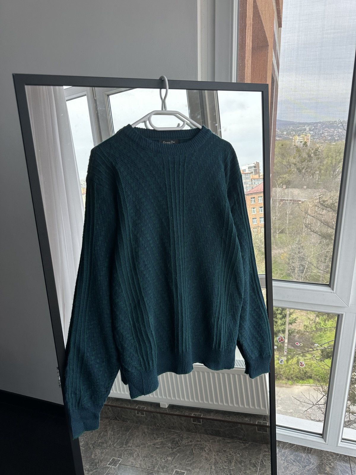 Vintage Christian Dior Monsieur Made in USA Knitted Sweater