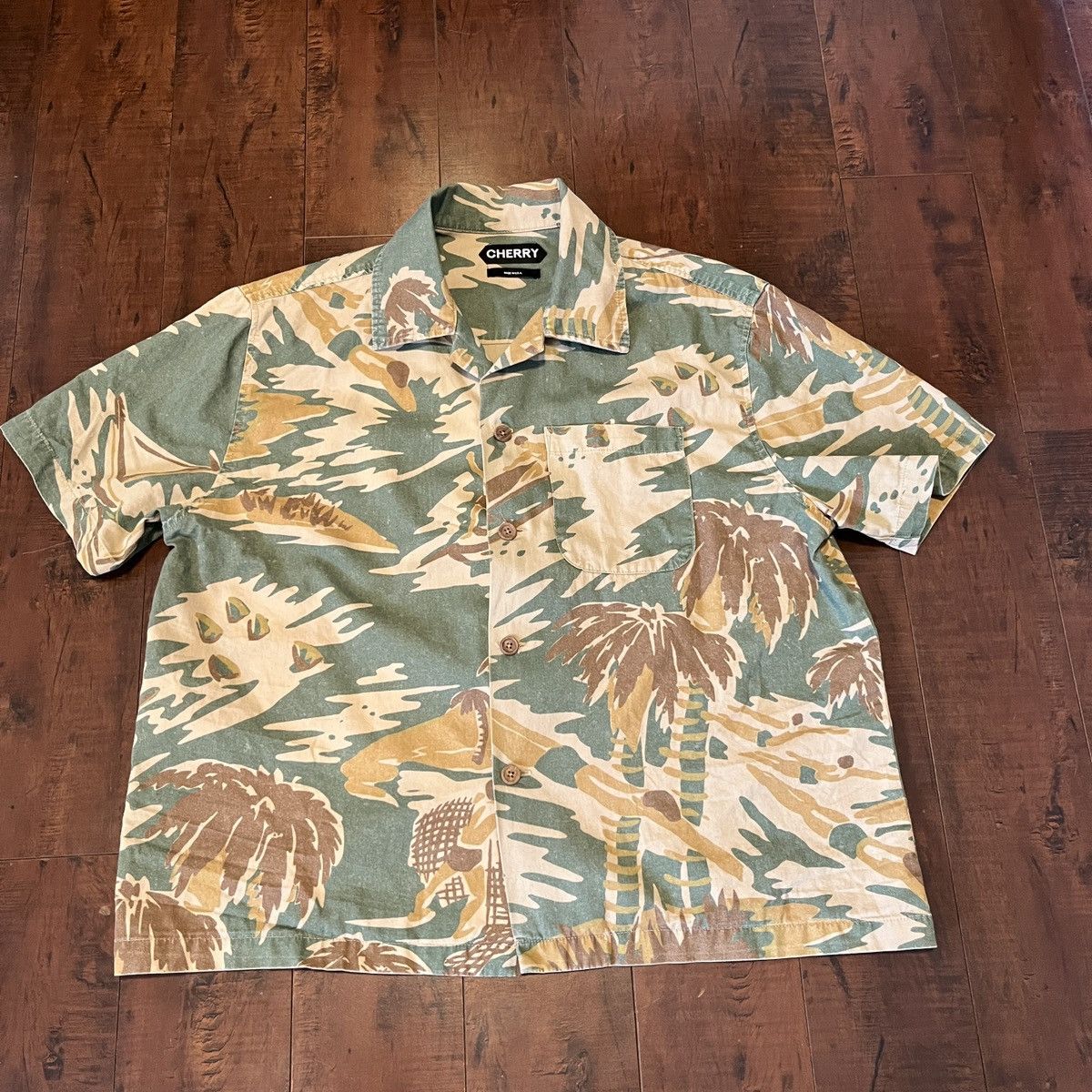 Cherry LA Cherry LA Safari Vacation Camo Shirt Size US S / EU 44-46 / 1 - 1 Thumbnail