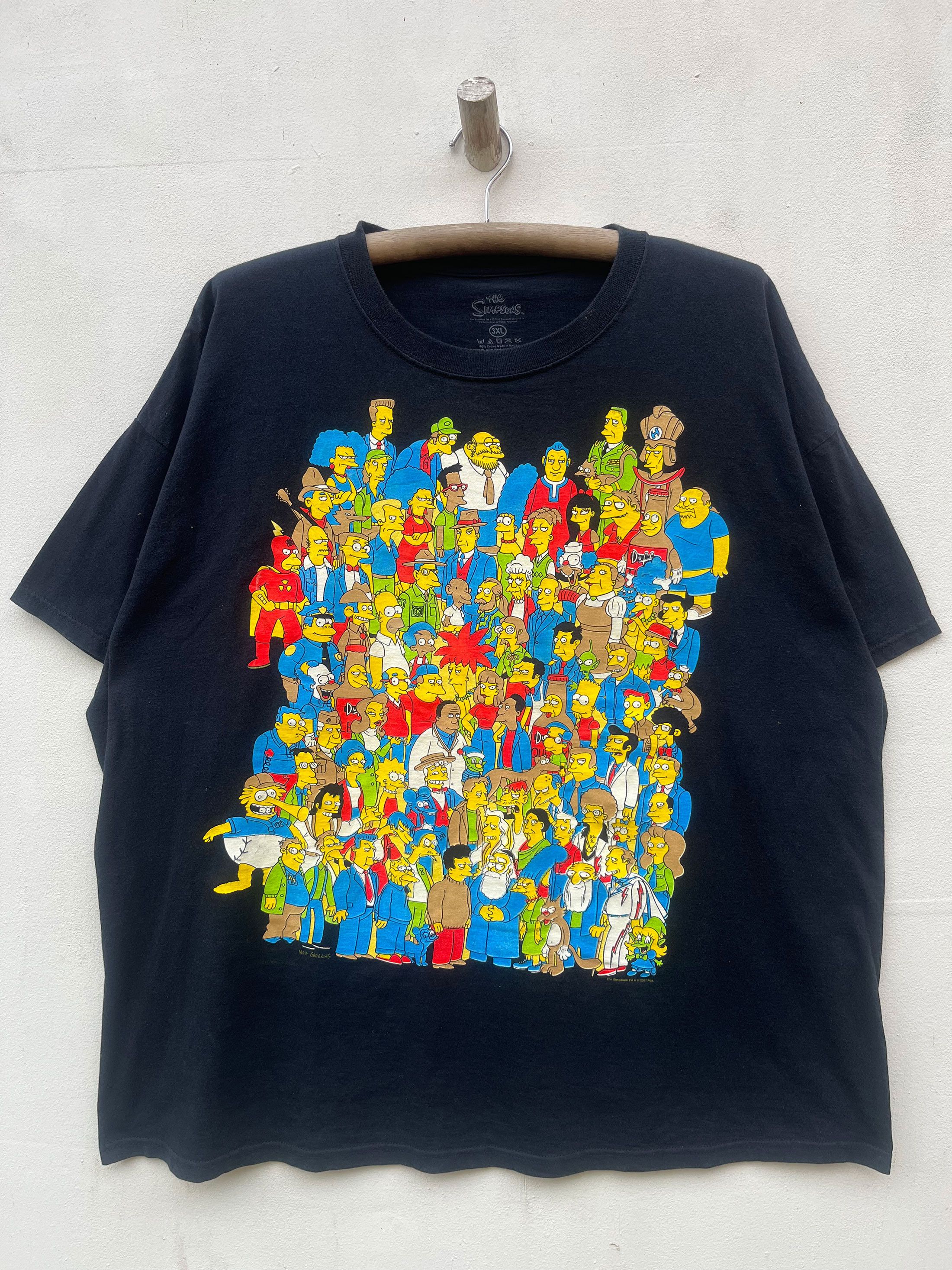 Sci-Fi Fantasy Vintage Matt Groening Simpsons 2000s y2k Graphic Cartoon Size US XXL / EU 58 / 5 - 1 Thumbnail