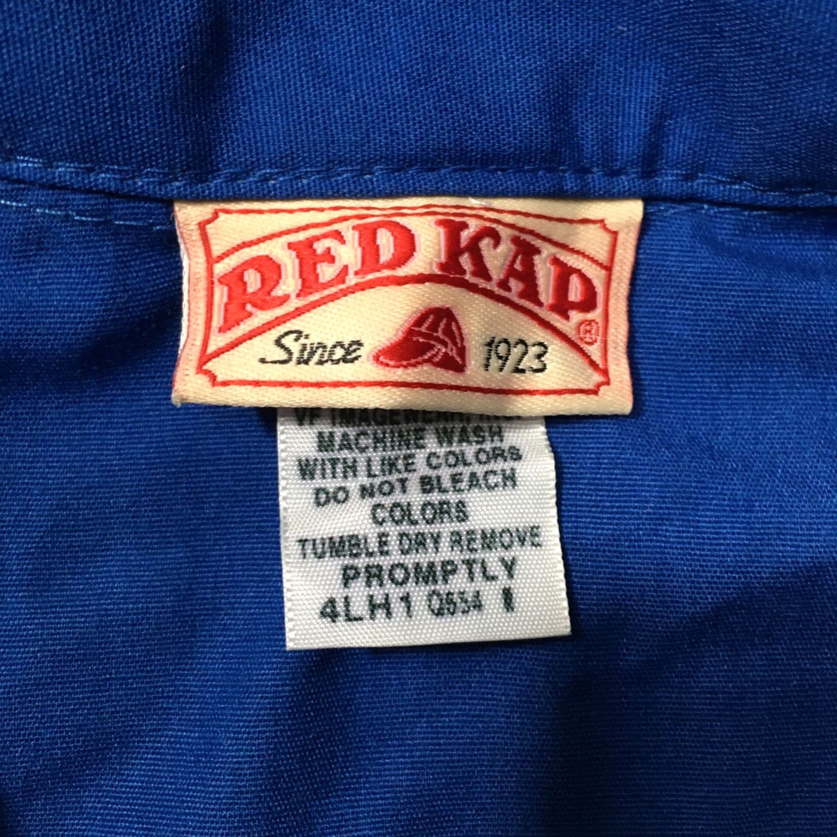 Red Kap Red Kap Navy Smock 3/4 Sleeve Pockets Men’s Size S Vintage Shirt Size US S / EU 44-46 / 1 - 4 Thumbnail